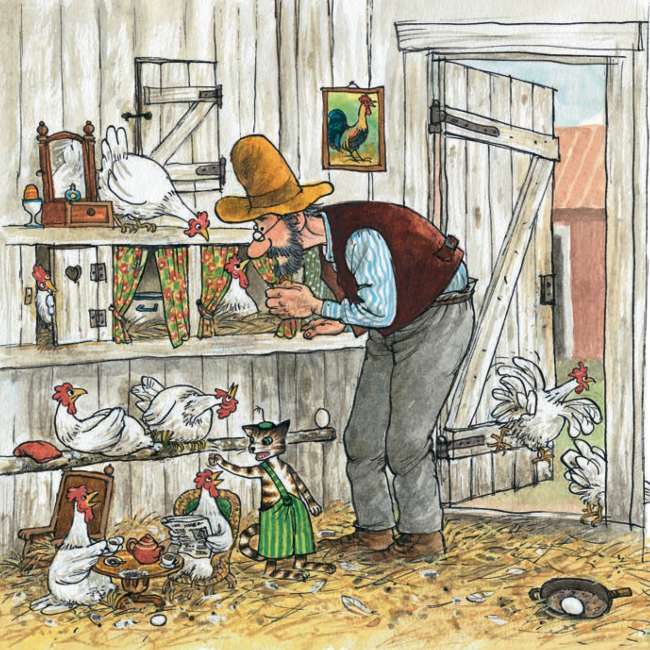 Книги-картинки для детей (2-6 лет) - Книжка «Чи знаєш ти Петсона і Фіндуса?» Свен Нордквіст (9789661050036)#4