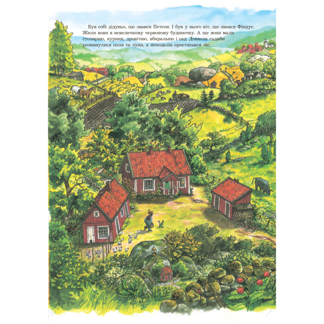 Художня література для дітей (7-13 років) - Книжка «Петсон, Фіндус і торт на іменини» Свен Нордквіст  (9789664084533)#3