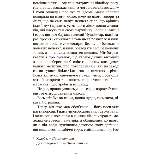 Классика детской литературы - Книжка «Тіні забутих предків. Intermezzo» Михайло Коцюбинський (9789661051231)#4