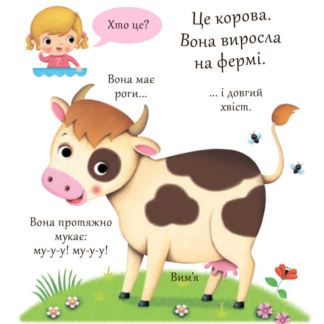 Книги для самых маленьких (0-3 года) - Книжка «Корови» Емілія Бомон та Наталя Беліно  (9789661051415)#2