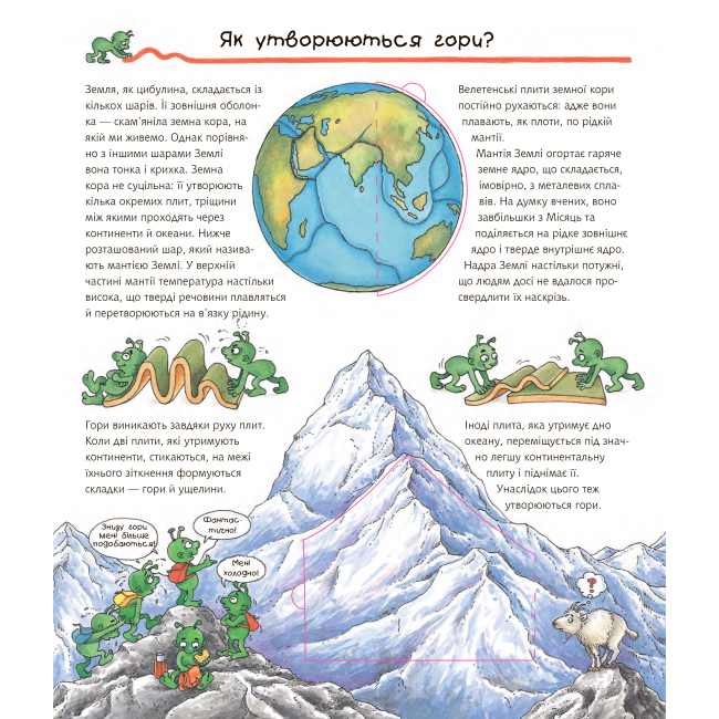 Познавательные книги (4-10 лет) - Книжка «Чому? Чого? Навіщо? Наша Земля» Ангела Вайнгольд (9789661063036)#6