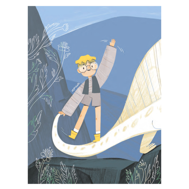 Книги-картинки для дітей (2-6 років) - Книжка «Динозавромовки: вірші та скоромовки» Юрій Бедрик (9789661086615)#2