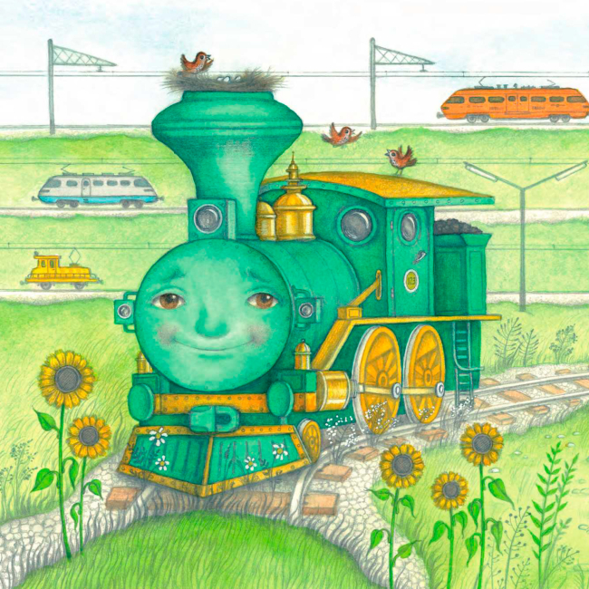 Книги-картинки для детей (2-6 лет) - Книжка «Паровозик раз-два-три» Володимир Чернишенко (9789661087575)#3