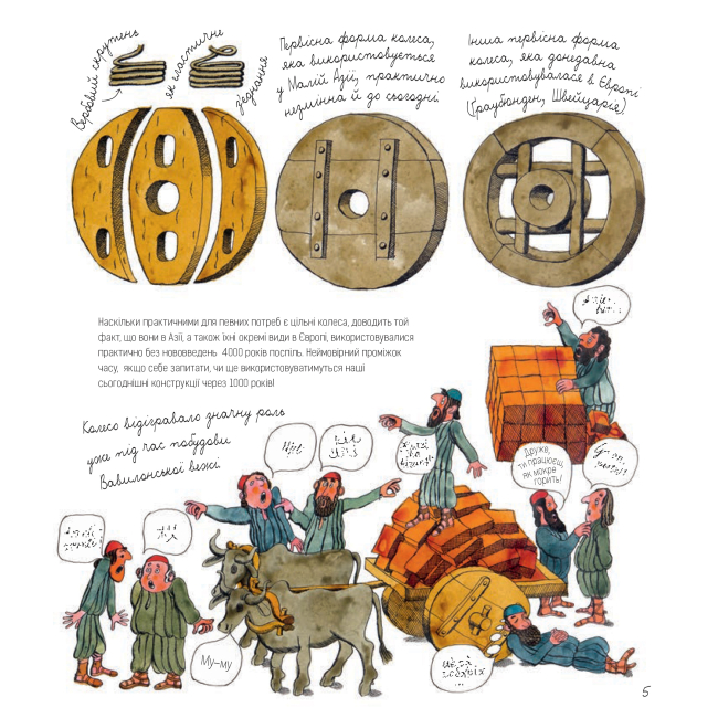 Пізнавальні книги (4-10 років) - Книжка «Довкола колеса» Алі Мітґуч (9789661055703)#5