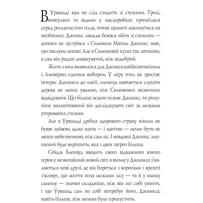 Подростковая литература (14+ лет) - Книжка «Джинкс» Сейдж Блеквуд  (9789661080088)#2