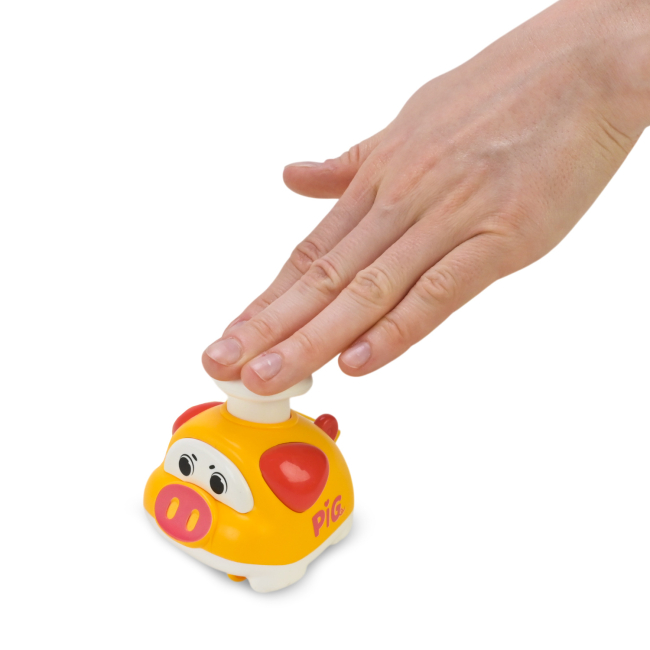 Фигурки животных - Игровая фигурка Країна Іграшок Животное желтое с красными ушками (PL-725-15/1)#2