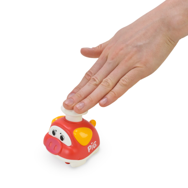 Фігурки тварин - Ігрова фігурка Країна Іграшок Тварина червона з жовтими вушками (PL-725-15/2)#2