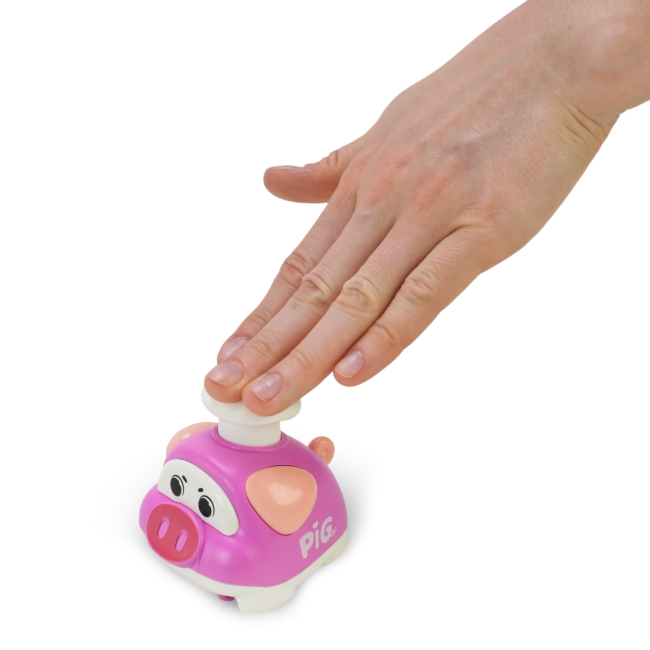 Фигурки животных - Игровая фигурка Країна Іграшок Животное цвета фуксии со светло-розовыми ушками (PL-725-15/4)#2