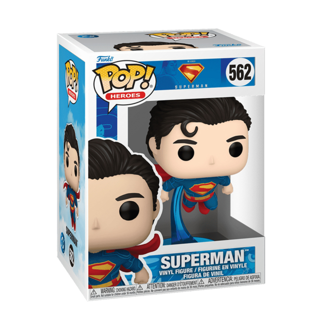 Фігурки персонажів - Фігурка Funko Pop DC Супермен у польоті (85642)#2