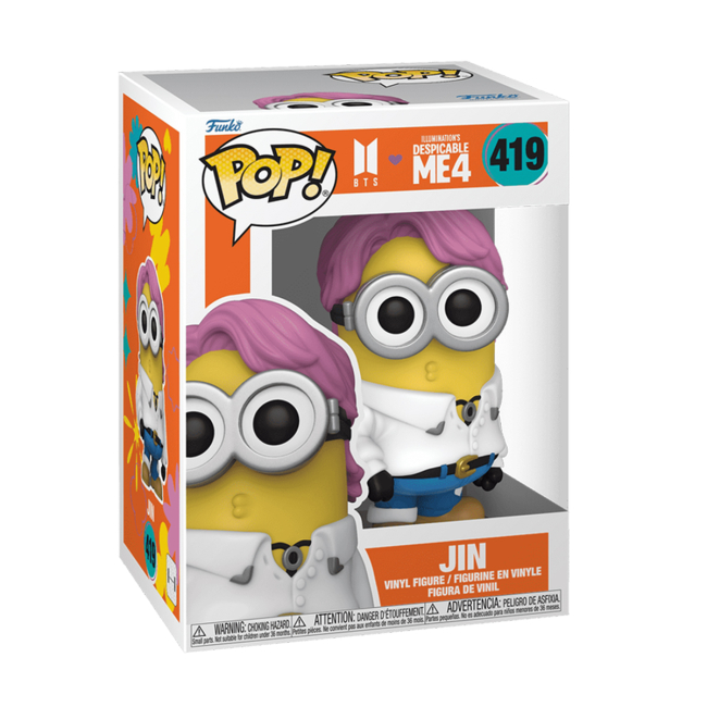 Фигурки персонажей - Фигурка Funko Pop Minions x BTS Джин (85965)#2