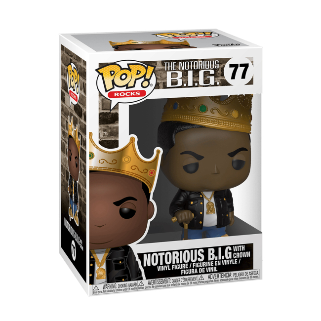 Фигурки персонажей - Фигурка Funko Pop Music S5 Notorious B.I.G. Crown (31550)#2