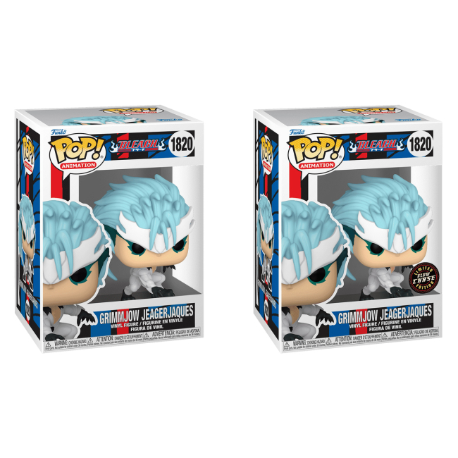 Фігурки персонажів - Фігурка Funko Pop Бліч Ґріммджоу Джаґерджак (w/CH(GW)) (80259)#2