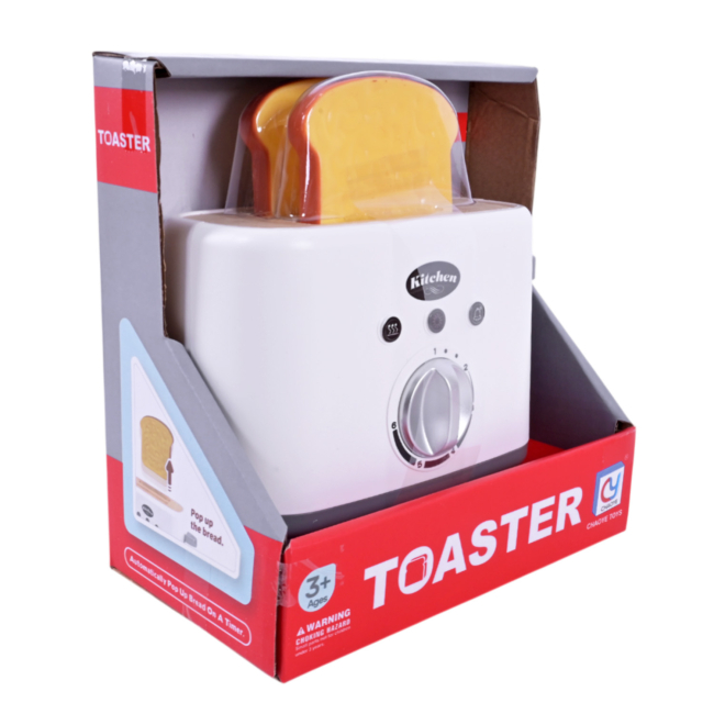 Дитячі кухні та побутова техніка - Ігровий набір Країна Іграшок Тостер (818-501)#2