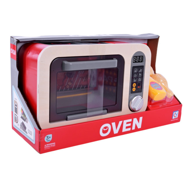 Дитячі кухні та побутова техніка -  Ігровий набір Країна Іграшок Мікрохвильова піч (818-508)#3