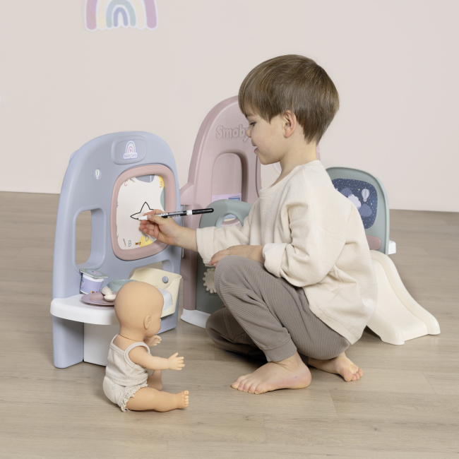Мебель и домики - Игровой набор Smoby Детский центр Беби Кер 5 в 1 (7600240308)#3
