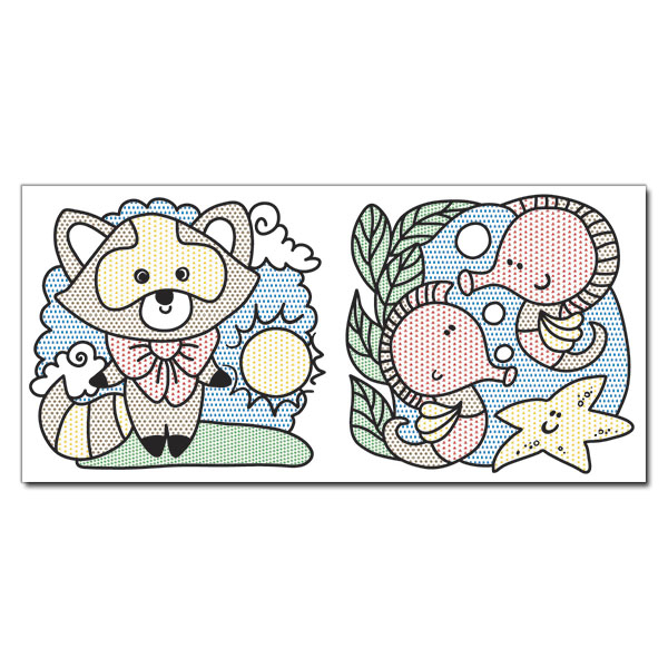 Розмальовки та актівітібуки (2-6 років) - Книжка «Водяні розмальовки. Єнот» (9786175364789)#2