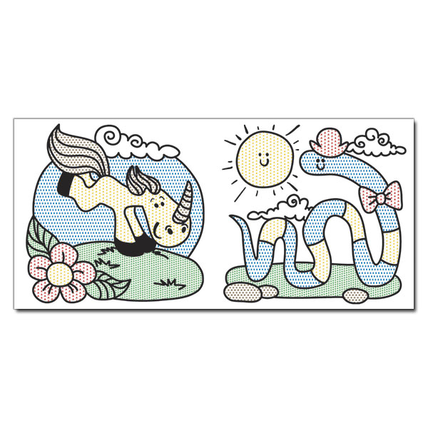 Раскраски и активитибуки (2-6 лет) - Книжка «Водяні розмальовки. Єнот» (9786175364789)#4