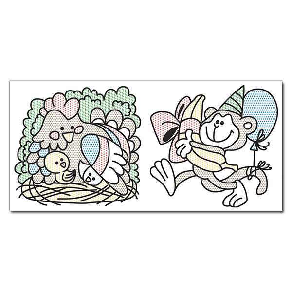 Розмальовки та актівітібуки (2-6 років) - Книжка «Водяні розмальовки. Курочка» (9786175364772)#3