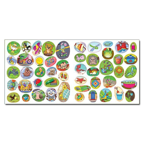 Розмальовки та актівітібуки (2-6 років) - Книжка «Знайди відмінності з наліпками. Котик» (9786175365137)#4