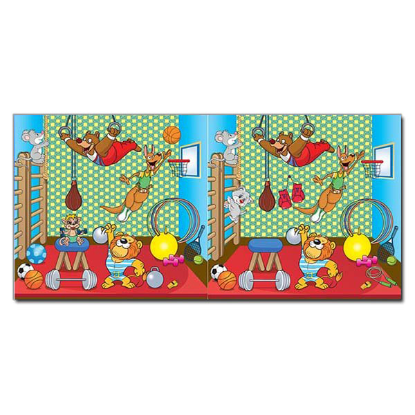 Раскраски и активитибуки (2-6 лет) - Книжка «Знайди відмінності з наліпками. Курчатко» (9786175365144)#2