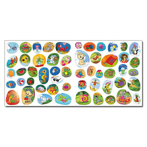 Раскраски и активитибуки (2-6 лет) - Книжка «Знайди відмінності з наліпками. Мишеня» (9786175365779)#4