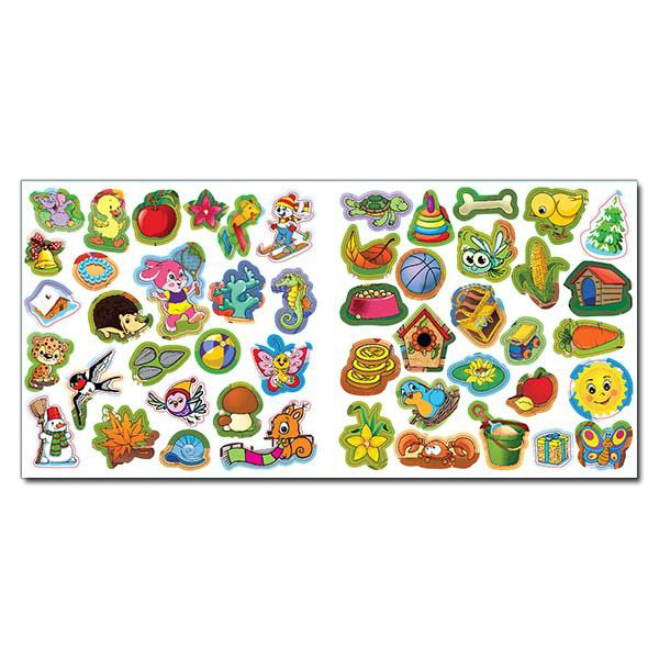 Раскраски и активитибуки (2-6 лет) - Книжка «Знайди відмінності з наліпками. Песик» (9786175364987)#4