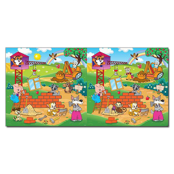 Розмальовки та актівітібуки (2-6 років) - Книжка «Знайди відмінності з наліпками. Слоненя» (9786175365809)#3