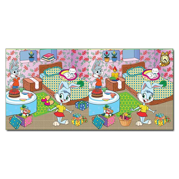 Раскраски и активитибуки (2-6 лет) - ​Книжка «Знайди відмінності з наліпками. Черепашка» (9786175364963)#3