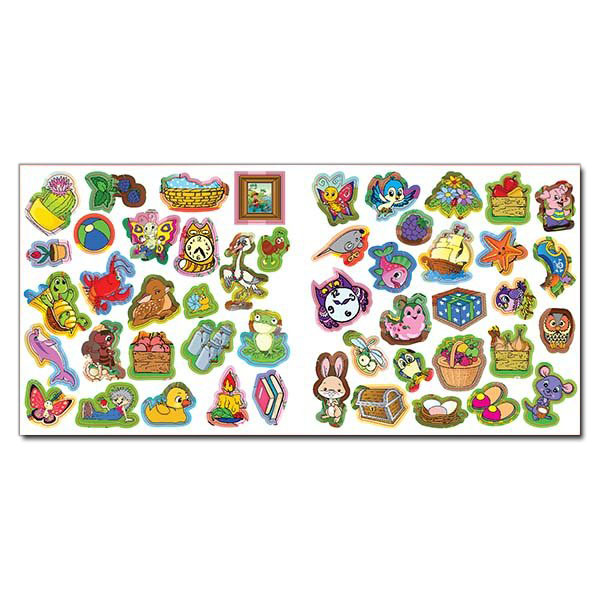 Раскраски и активитибуки (2-6 лет) - ​Книжка «Знайди відмінності з наліпками. Черепашка» (9786175364963)#4