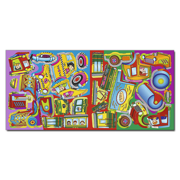 Раскраски и активитибуки (2-6 лет) - Книжка «Машинки - помічники. Синя» (9786175367674)#4