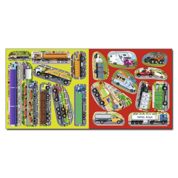 Раскраски и активитибуки (2-6 лет) - Книжка «Світ техніки. Синя​» (9786175368152)#4