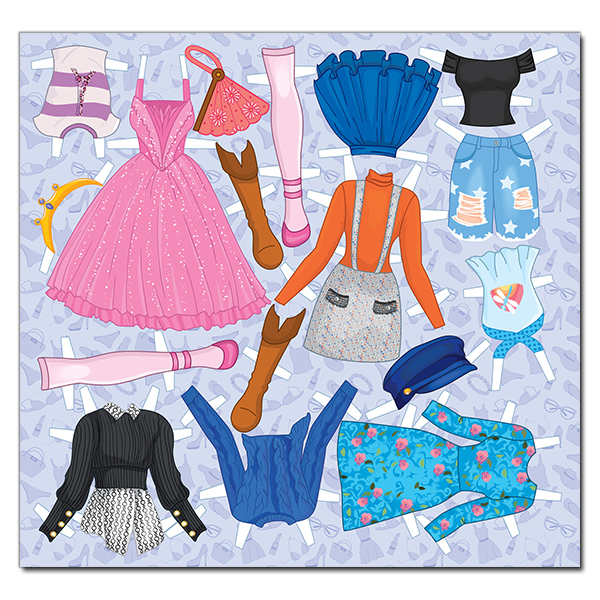 Раскраски и активитибуки (2-6 лет) - Книжка «Стильна красуня. Блакитна» (9786175369746)#2