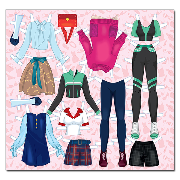 Раскраски и активитибуки (2-6 лет) - Книжка «Стильна красуня. Блакитна» (9786175369746)#3