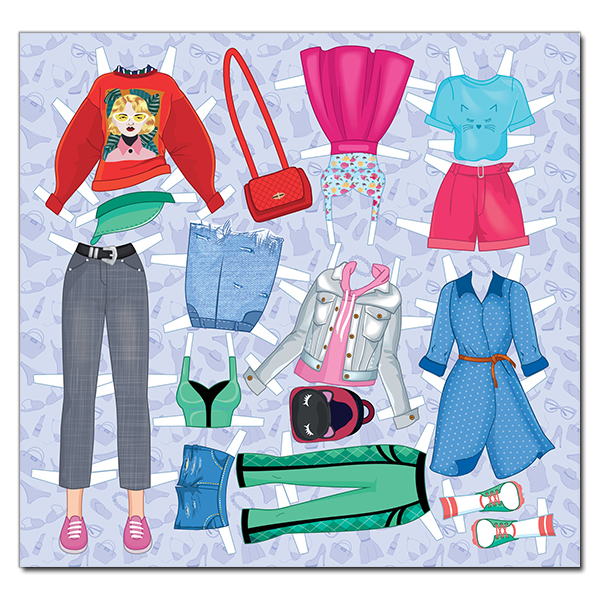 Розмальовки та актівітібуки (2-6 років) - Книжка «Стильна красуня. Рожева» (9786175369760)#3