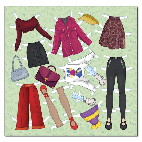 Раскраски и активитибуки (2-6 лет) - Книжка «Стильна красуня. Фіолетова» (9786175369876)#2