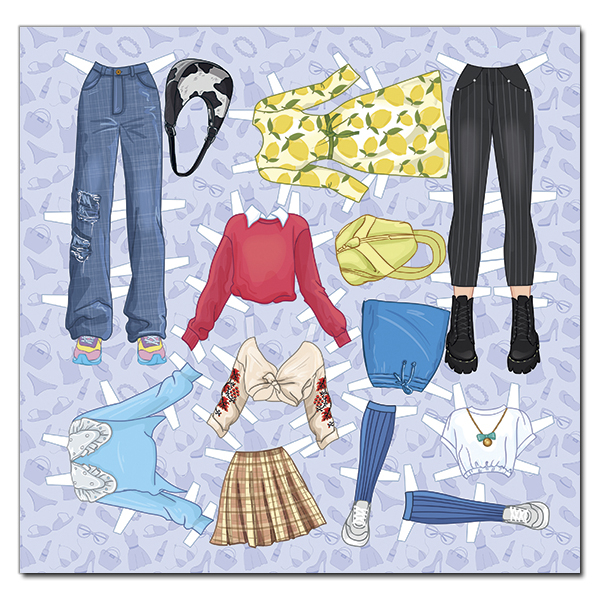 Раскраски и активитибуки (2-6 лет) - Книжка «Стильна красуня. Фіолетова» (9786175369876)#4