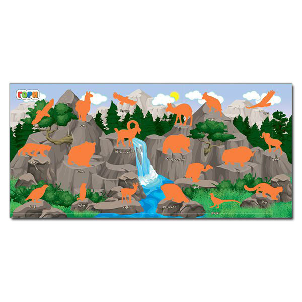 Раскраски и активитибуки (2-6 лет) - Книжка «Хто де живе. Тварини світу. Червона» (9786175367131)#2