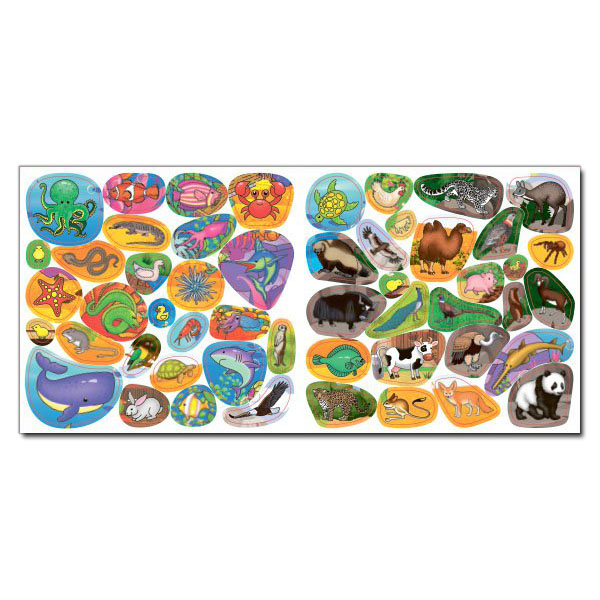 Раскраски и активитибуки (2-6 лет) - Книжка «Хто де живе. Тварини світу. Червона» (9786175367131)#4