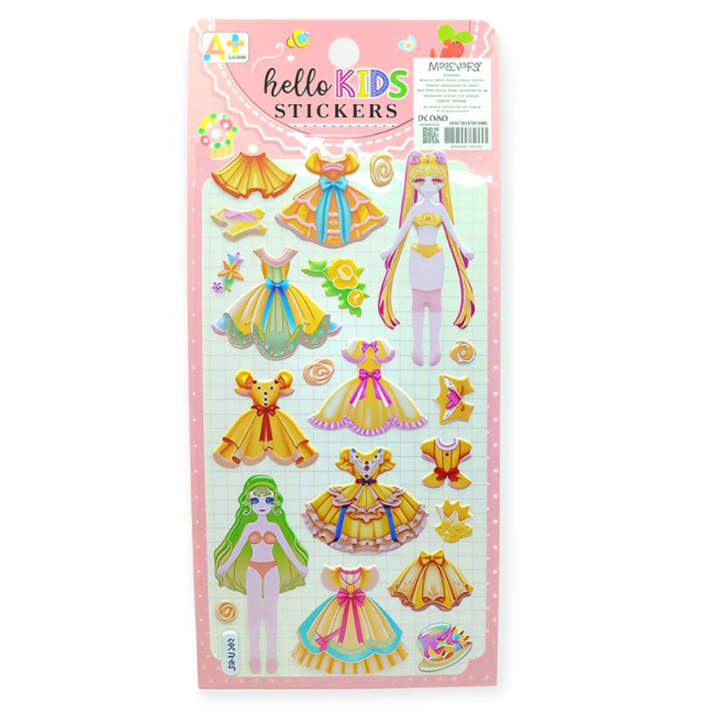 Набори для творчості - Наліпки Malevaro 1 /12/ в асортименті (762763ML)#6