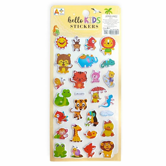 Набори для творчості - Наліпки Malevaro 3 /12/ в асортименті (762787ML)#2