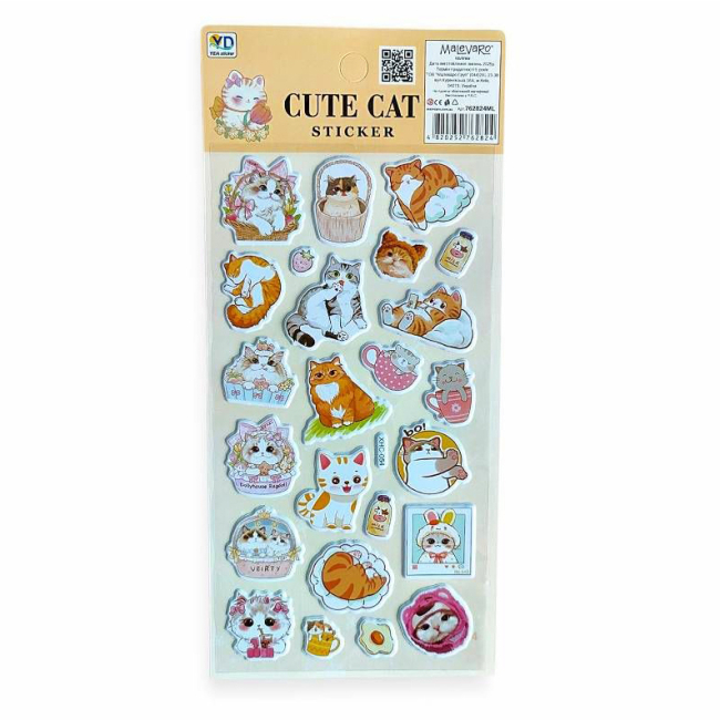 Набори для творчості - Наліпки Malevaro 8 /12/ в асортименті (762824ML)#2