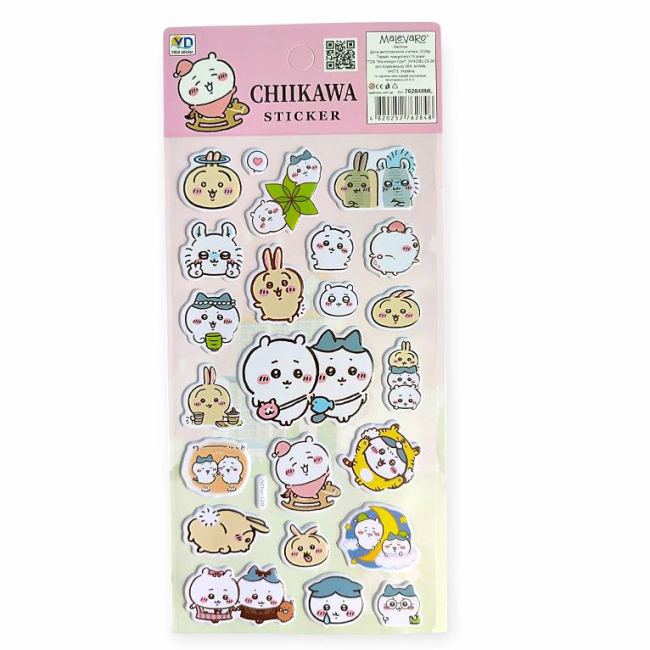 Набори для творчості - Наліпки Malevaro 10 /12/ в асортименті (762848ML)#5