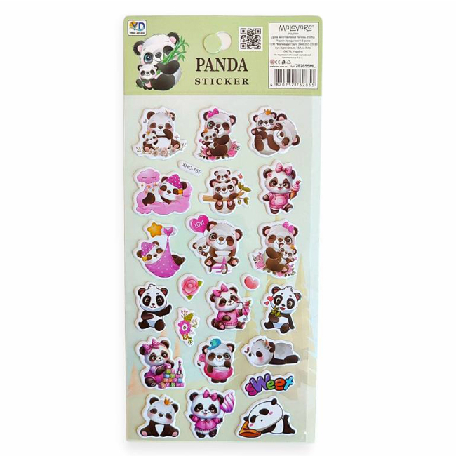 Набори для творчості - Наліпки Malevaro 11 /12/ в асортименті (762855ML)#3