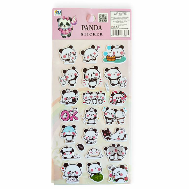 Набори для творчості - Наліпки Malevaro 11 /12/ в асортименті (762855ML)#6