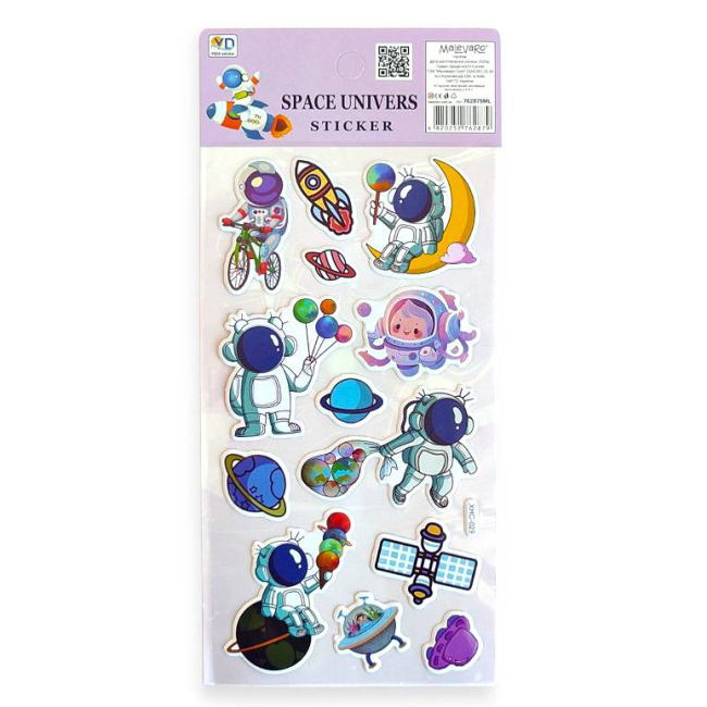 Набори для творчості - Наліпки Malevaro 13 /12/ в асортименті (762879ML)#2