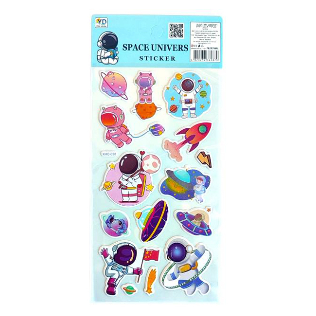 Набори для творчості - Наліпки Malevaro 13 /12/ в асортименті (762879ML)#5