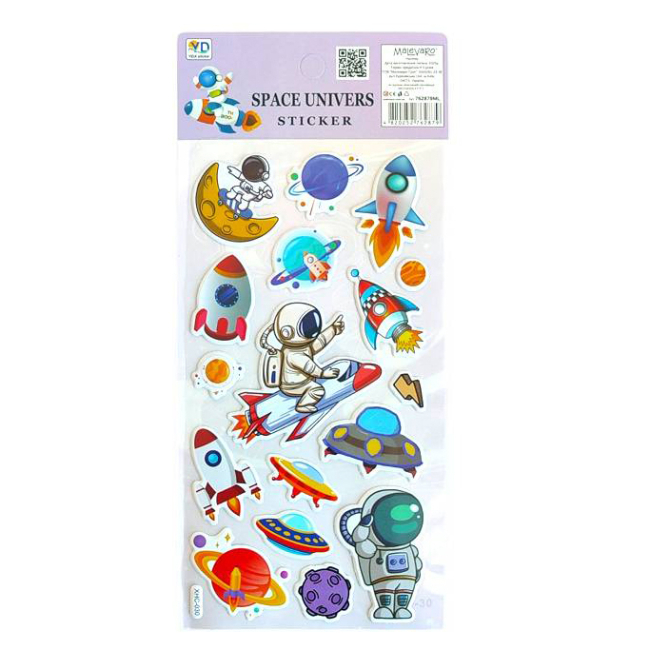 Набори для творчості - Наліпки Malevaro 13 /12/ в асортименті (762879ML)#6