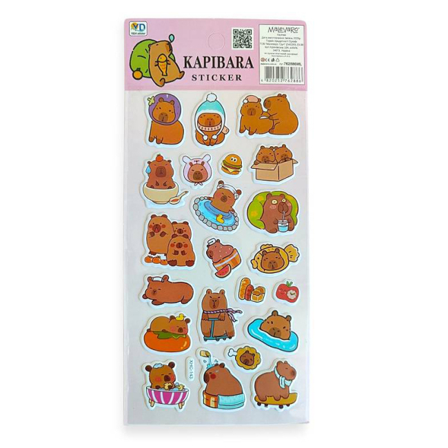 Набори для творчості - Наліпки Malevaro 14 /12/ в асортименті (762886ML)#4