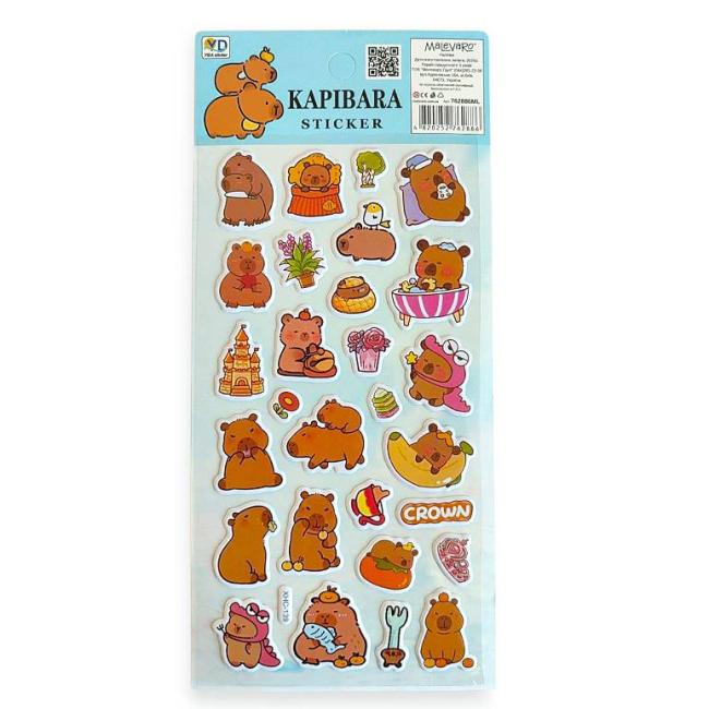 Набори для творчості - Наліпки Malevaro 14 /12/ в асортименті (762886ML)#5