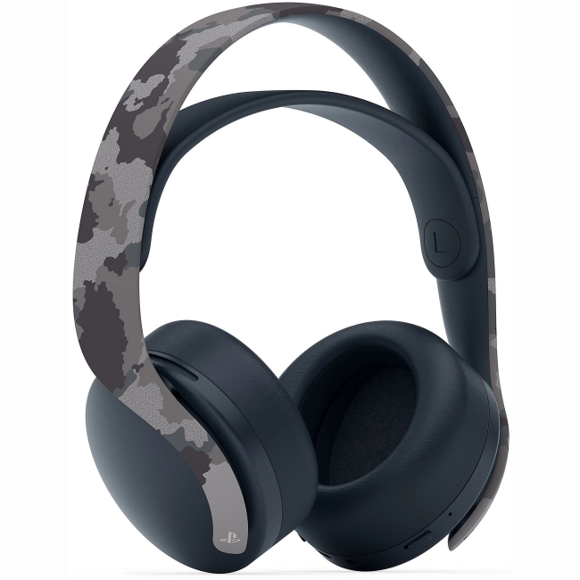 Наушники - Гарнитура PlayStation PULSE 3D WL Grey Camo (9406990)#3